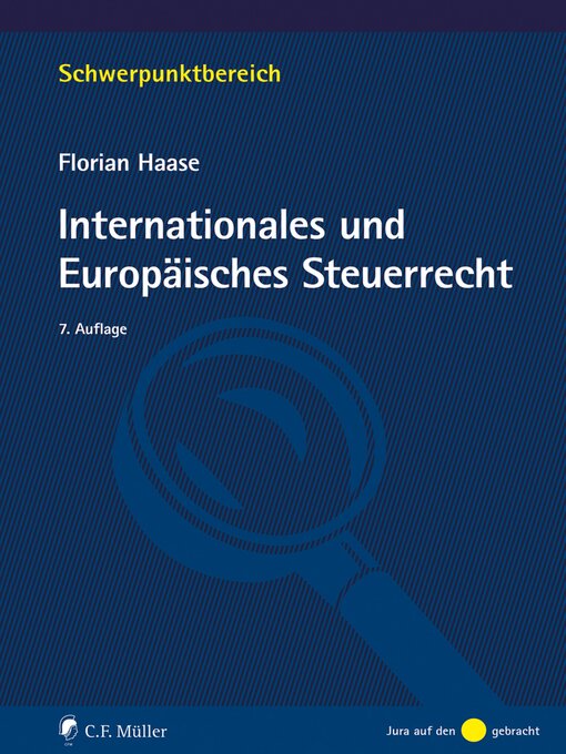 Title details for Internationales und Europäisches Steuerrecht by Florian Haase - Available